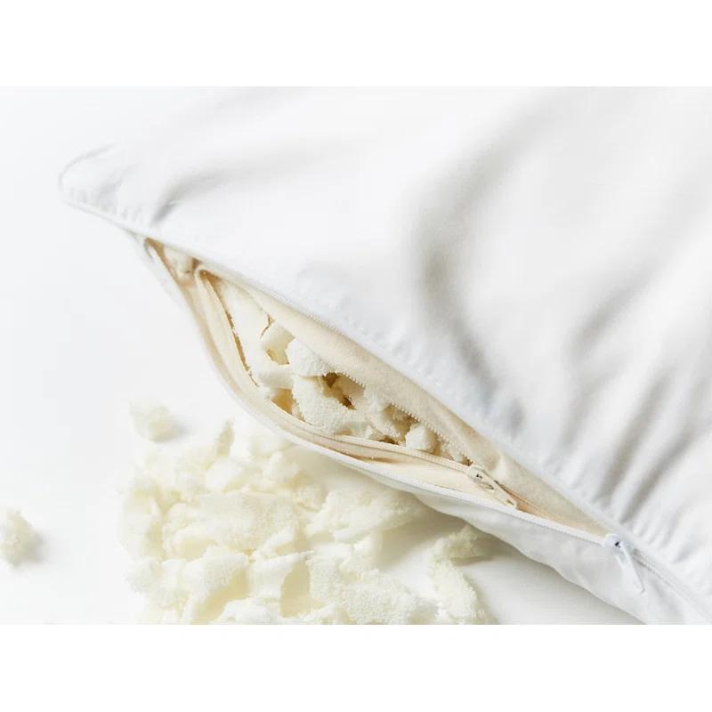 Organic Latex Molded Pillow Alpine White