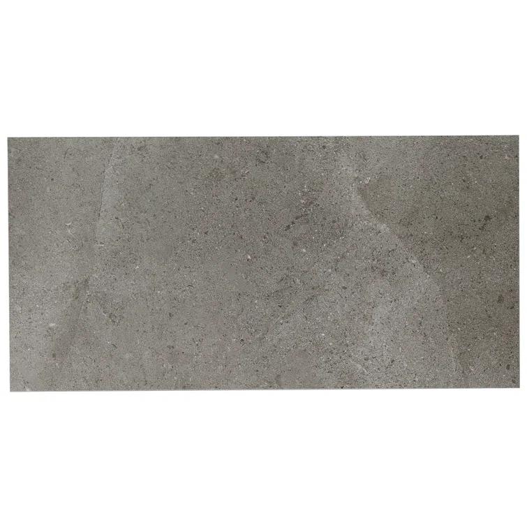 Bond Tile Grava 11.81 in. x 23.62 in. Matte Stone Look Porcelain Floor and Wall Tile (9.68 Sq. Ft. / Case)