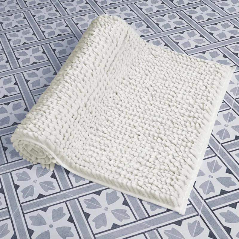 Laura Ashley Laura Ashley Butter Chenille 2 Pieces Bath Rugs