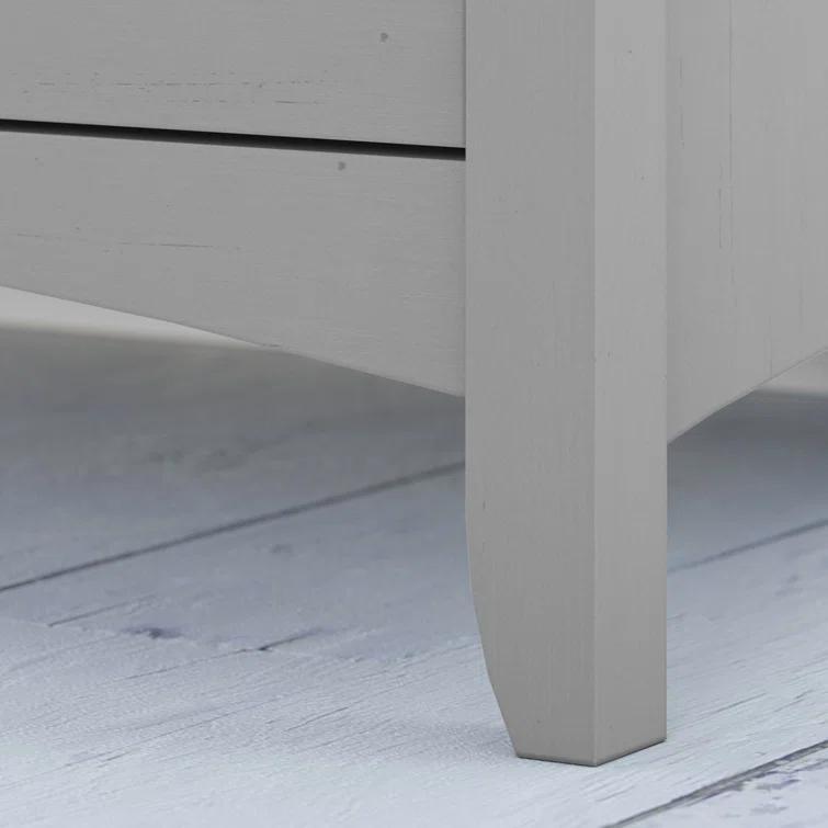 Inbox Zero Ozro L-Shape Credenza Desk with Hutch