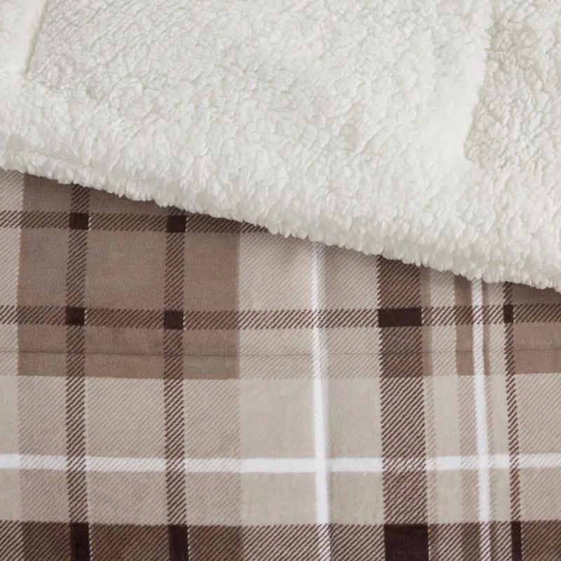 Woolrich Alton Plush to Sherpa Down Alternative Comforter Set