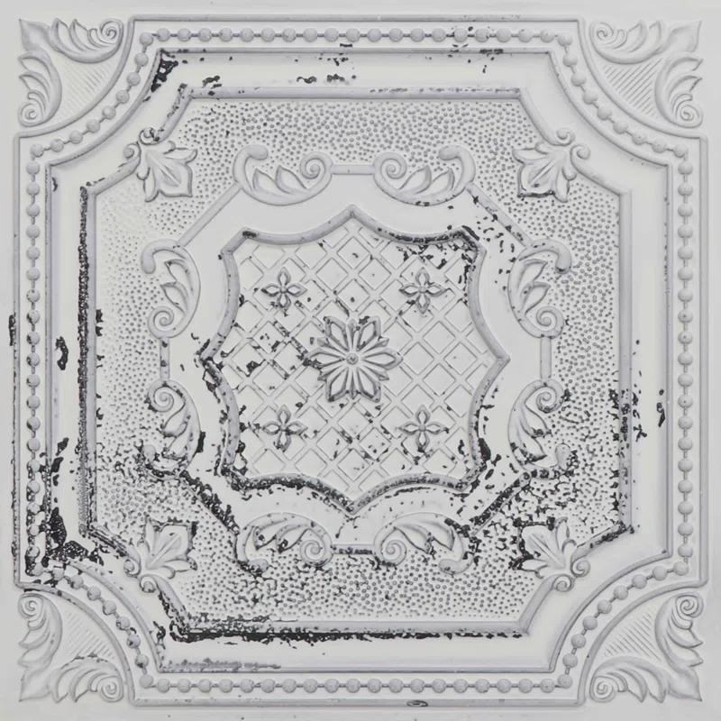 FromPlainToBeautifulInHours My Beautiful Damaris Drop-In or Glue-Up PVC Ceiling Tile (Set of 50)