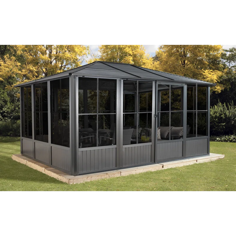 Sojag 10 Ft. W x 17 Ft. D Aluminum Patio Gazebo