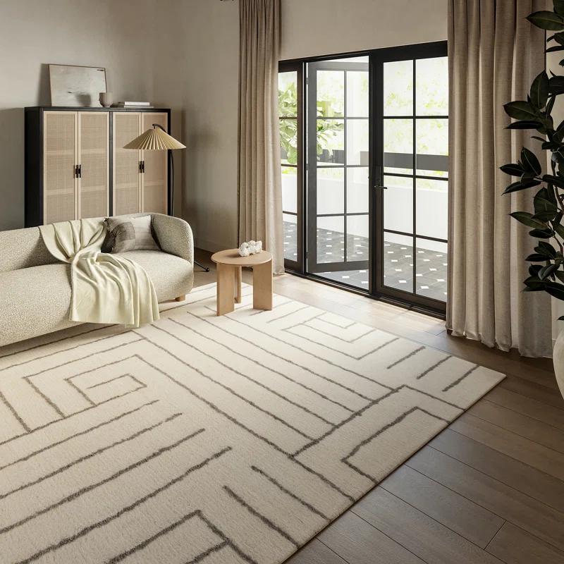 Frenshe Interiors x Rugs USA Frenshe Interiors x Rugs USA Outpost Graphic Area Rug