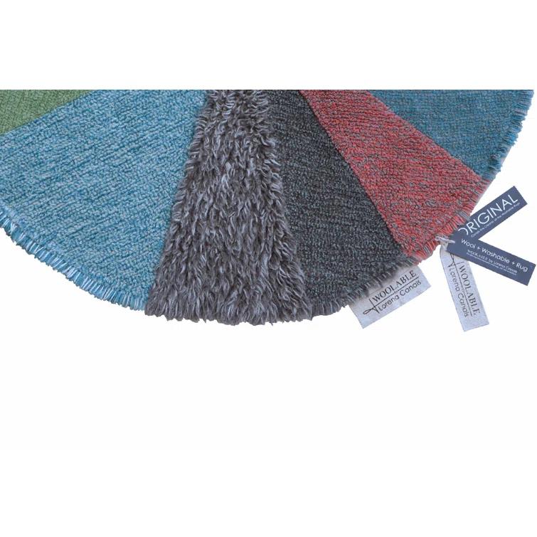 Lorena Canals Donna Wilson Woolable Rug Pie Chart