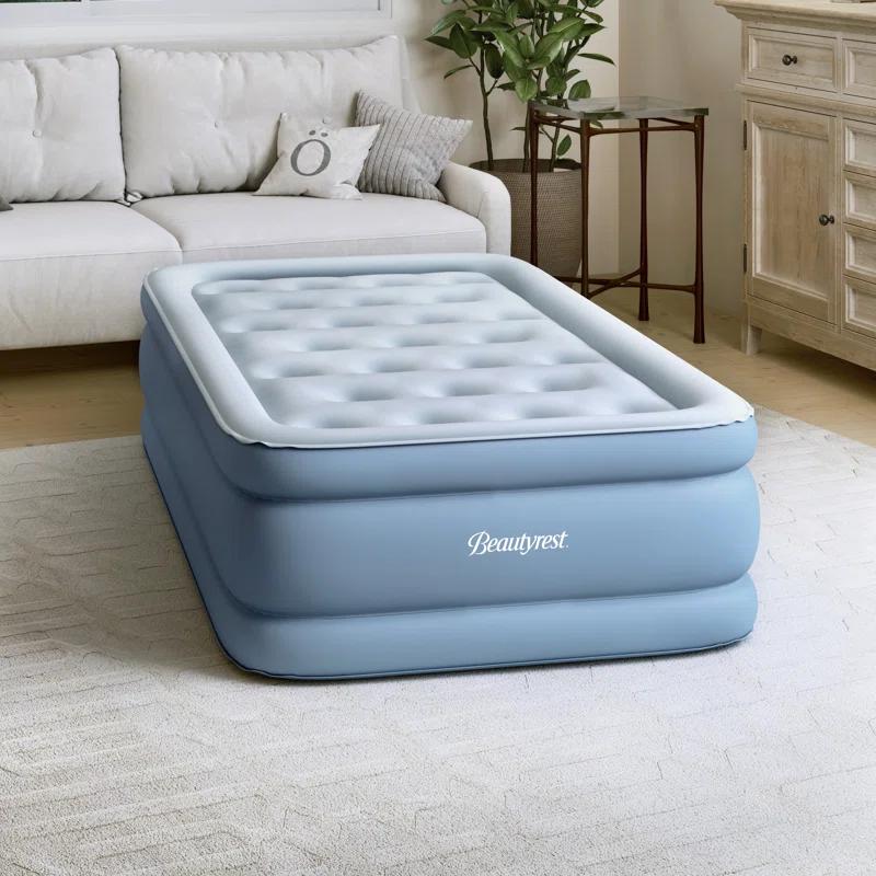 Simmons Beautyrest 15 Inch Posture Lux Size Express Bed Air Mattress & Pump, Twin