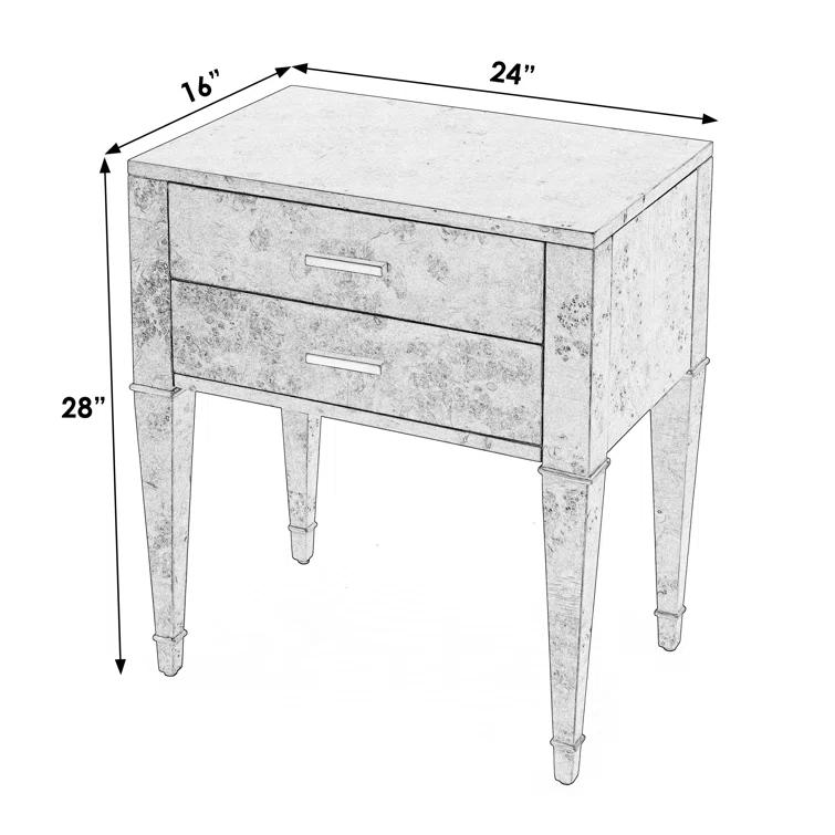 Mazekine 2 - Drawer Nightstand
