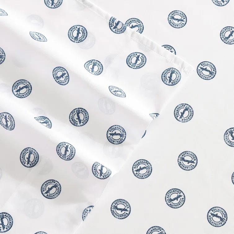 Wrangler Wrangler Printed Cozy Novelty Sheet Sets