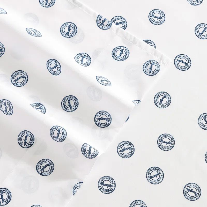 Wrangler Wrangler Printed Cozy Novelty Sheet Sets