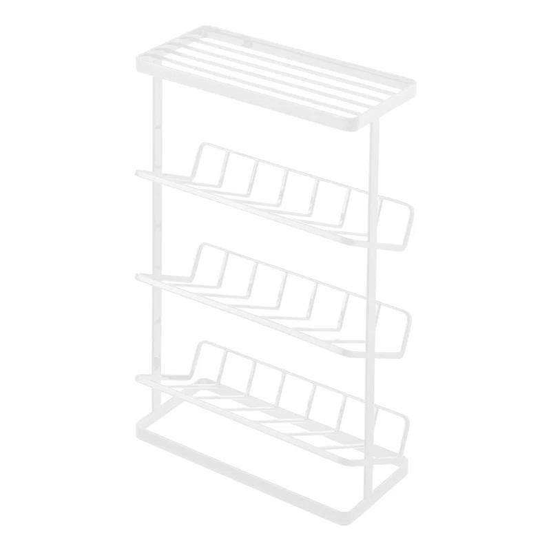 Yamazaki Home Tower Yamazaki Home Free Standing Shower Caddy - Bathroom Organizer Storage Holder, Steel