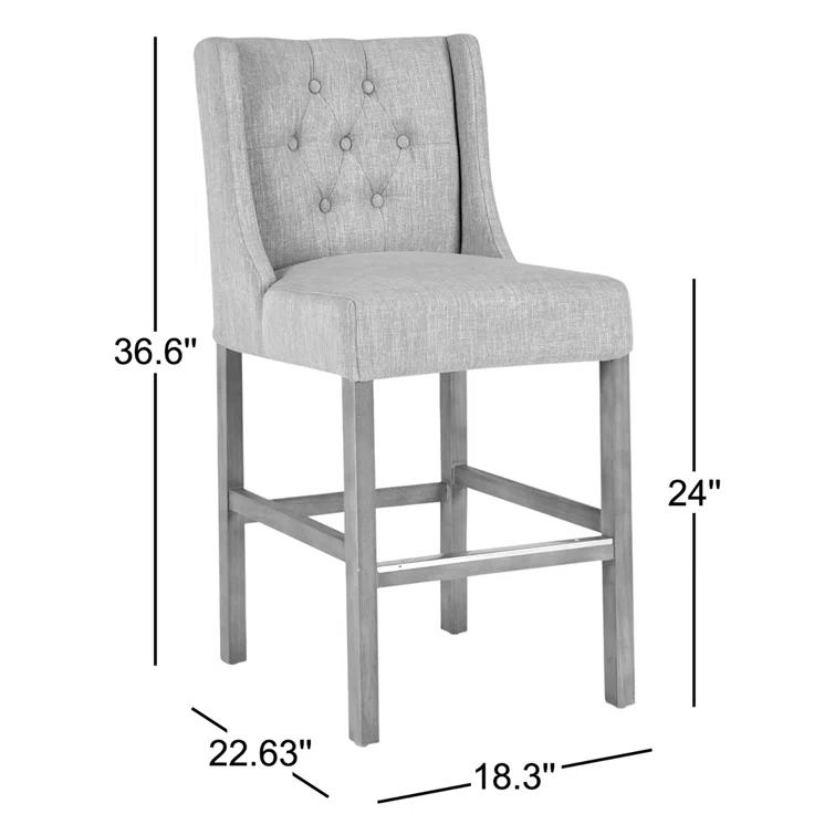 Kelly Clarkson Home Avah Upholstered Bar & Counter Stool