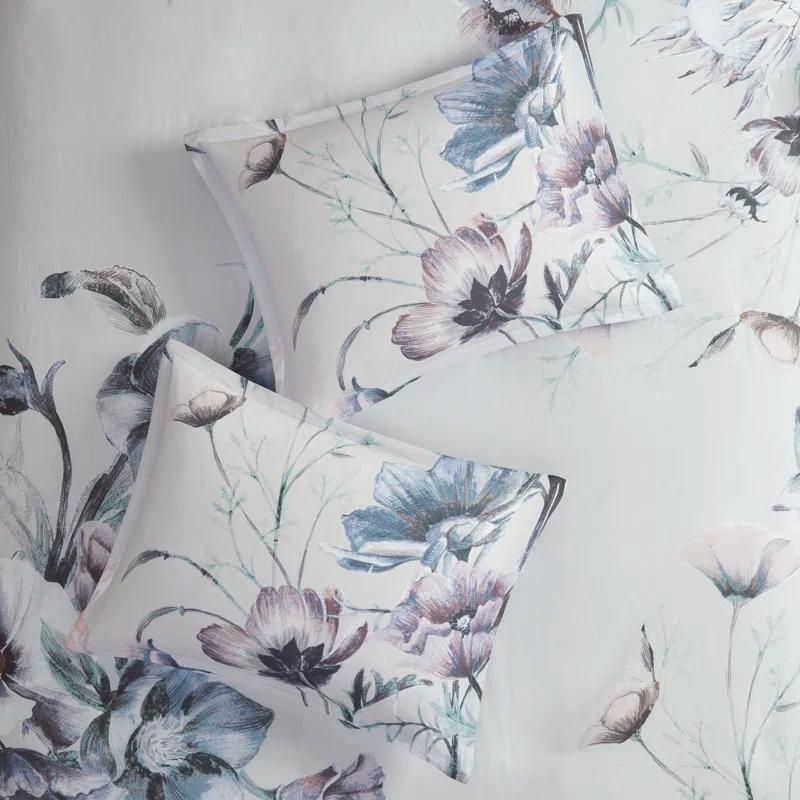 Madison Park Cassandra 3 Piece Cotton Duvet Cover Set