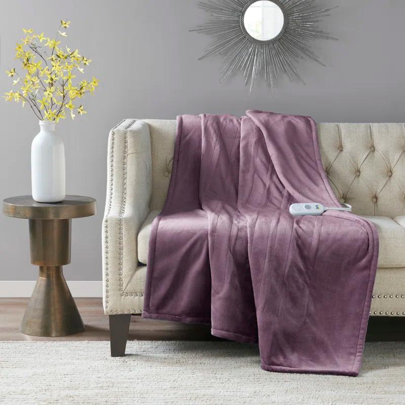Serta Serta Plush Heated Throw