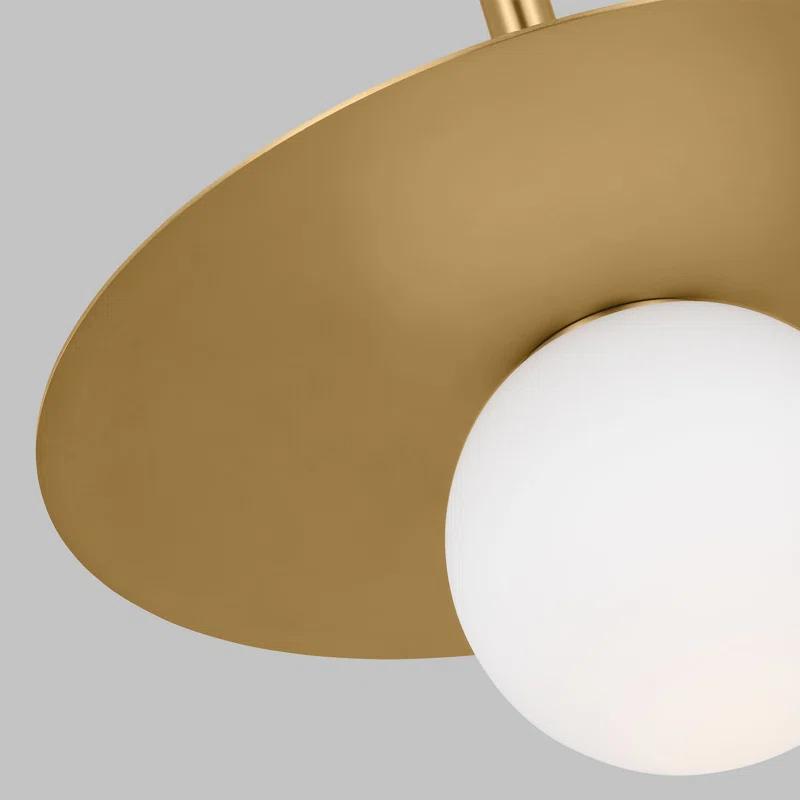 Single Light Glass Dimmable Pendant