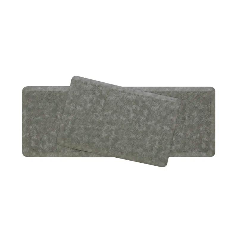Chef Gear Embossed Soothing Comfort Anti-Fatigue Mat Set