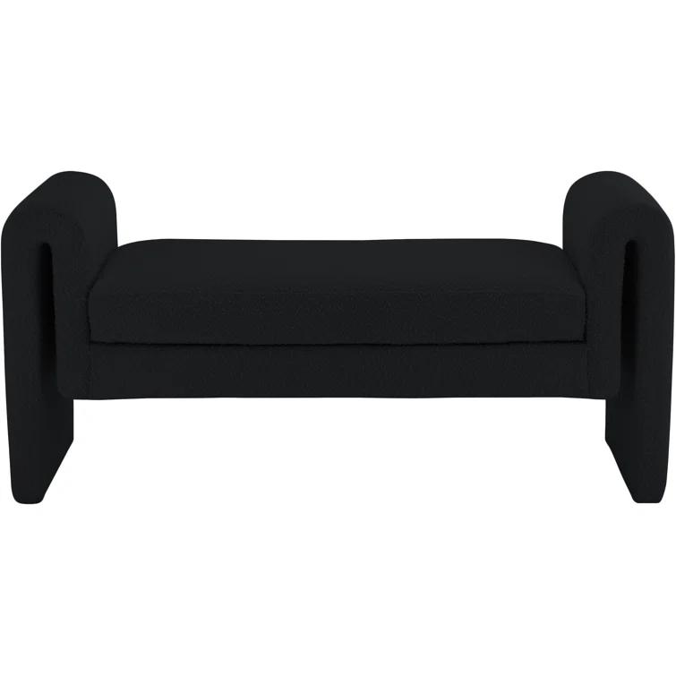 Wrought Studio™ Hiroyasu Upholstered Boucle Bench