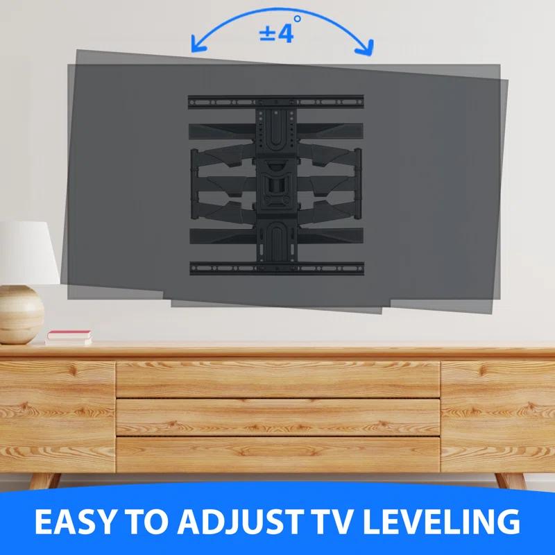Mount Factory Mount Factory Full Motion TV Wall Mount for Flat Screen TVs 42-70", Holds up to 100 Lbs.