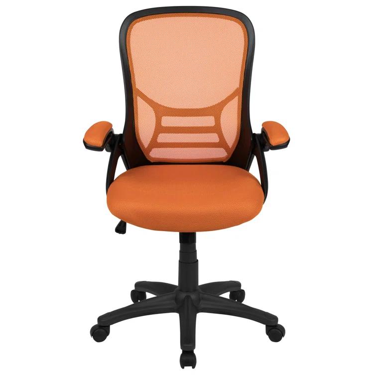 Flash Furniture Cappello High-Back Mesh Swivel Ergonomic Office Chair with Flip-Up Arms