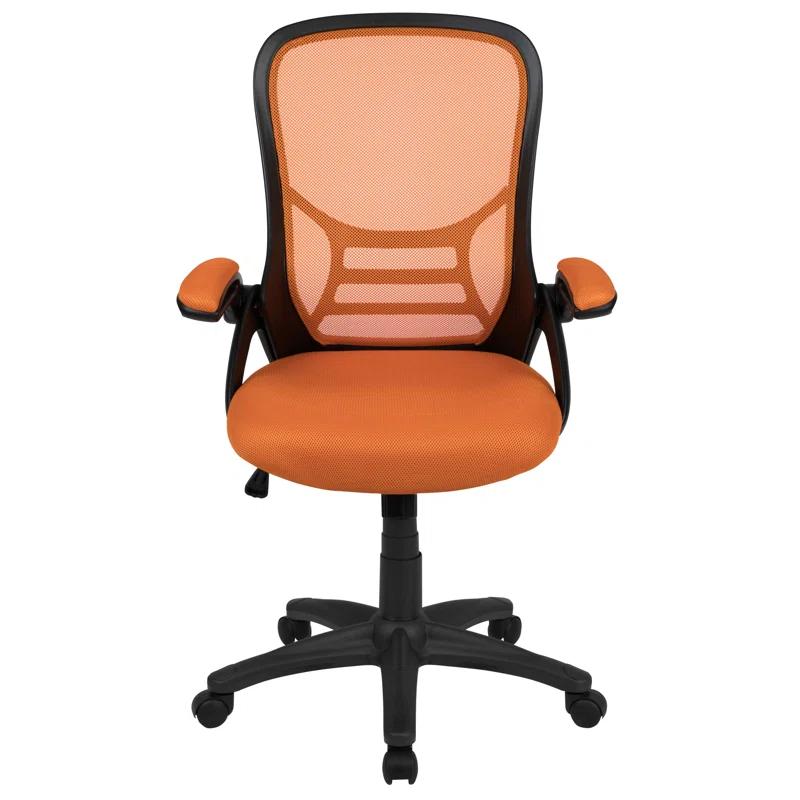 Flash Furniture Cappello High-Back Mesh Swivel Ergonomic Office Chair with Flip-Up Arms