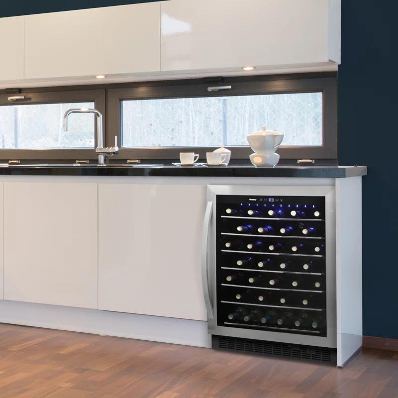 Danby Danby Single Zone 23.8'' Built-In 60 Bottle Wine Refrigerator with Reversible Door
