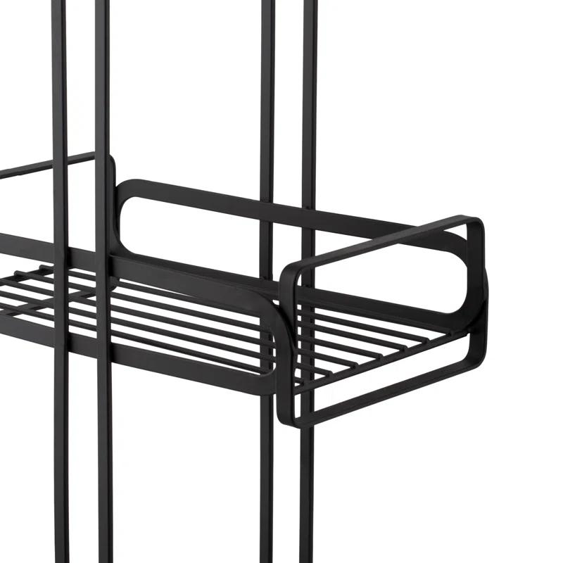Elle Decor Noir 3 Tier Spa Tower in Black