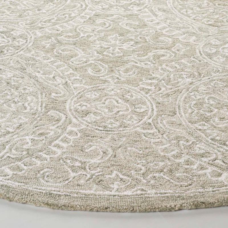 Lauren Ralph Lauren Lauren Ralph Lauren Hand Tufted Wool & Cotton Damask Rug