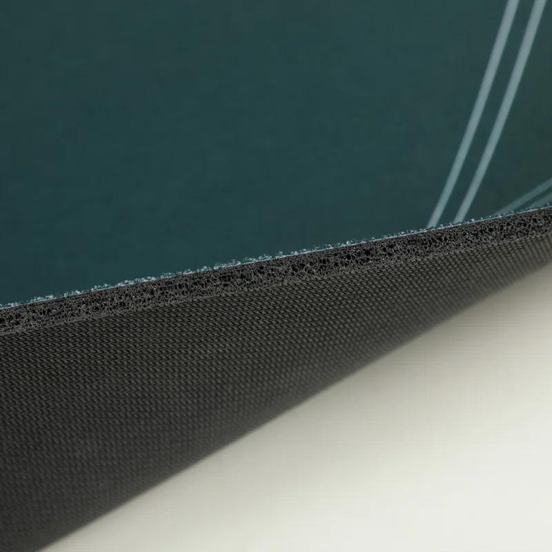 Soozier 24 inch Round Poker Mat, Texas Hold'em Non-Slip Rubber Poker Table Top, Water-Resistant Portable Poker Table Mat with Smooth Surface Carrying Bag