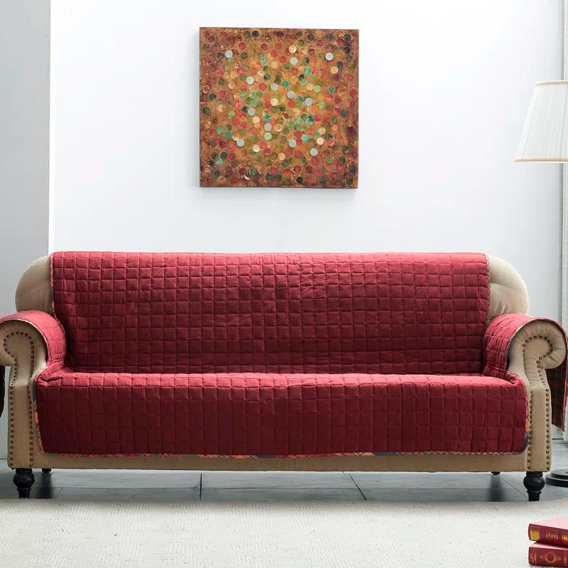 Durango Gold Rush Reversible Quilted Sofa Slipcover
