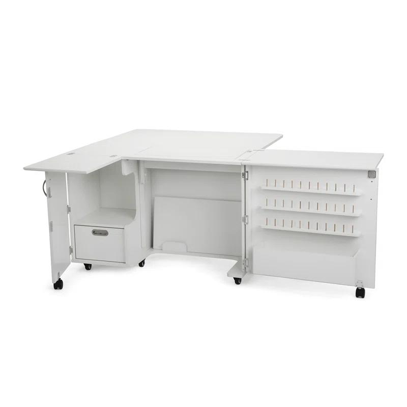 Arrow Sewing Wallaby Sewing Cabinet with Hydraulic Machine Lift by Kangaroo Sewing Furniture