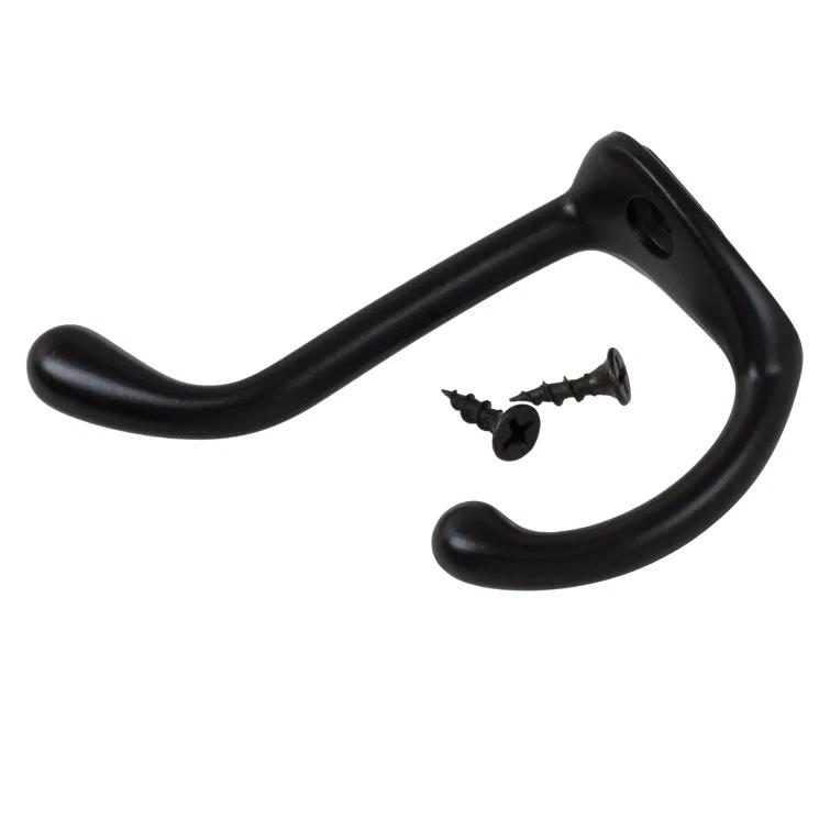 GlideRite Hardware Wall Mounted Robe Hook (Set of 10) 7014-MB-10