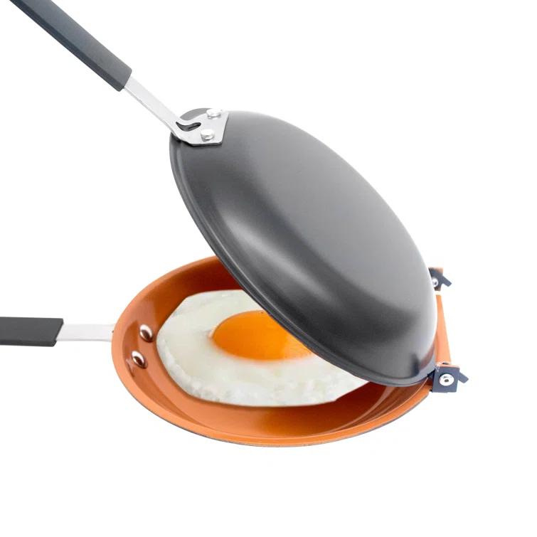 Gotham Steel Gotham Steel Nonstick Double Side Frying Pan Pancake Maker