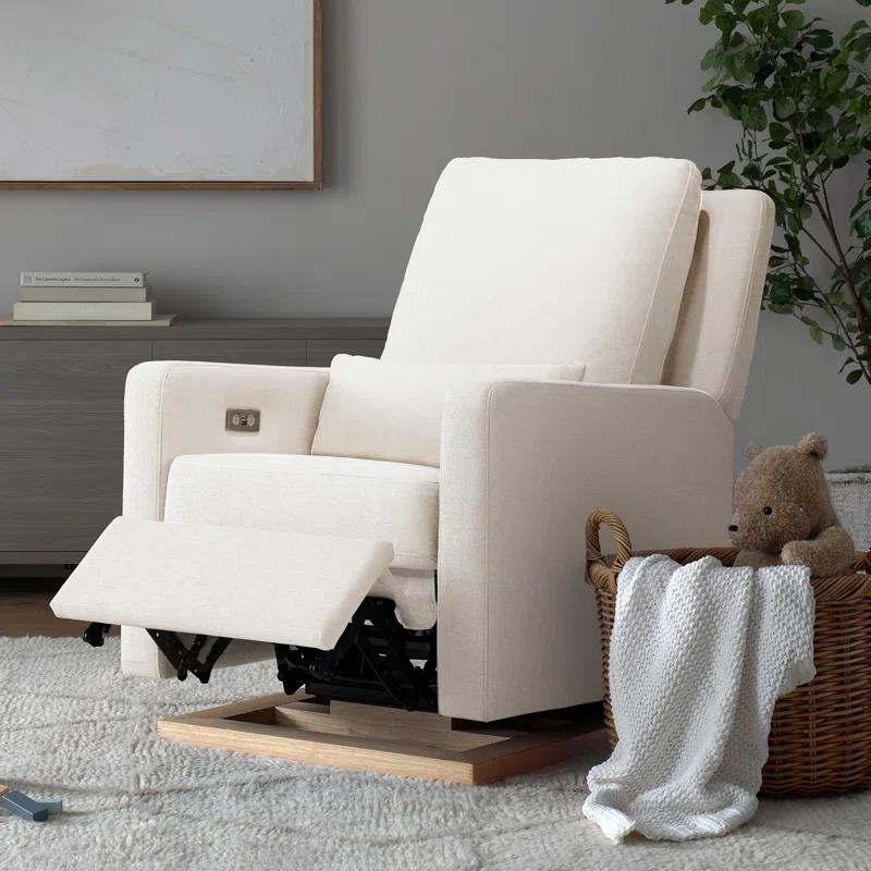Sigi Electronic Recliner And Glider In Eco-Performance Fabric With USB Port | Water Repellent & Stain Resistant