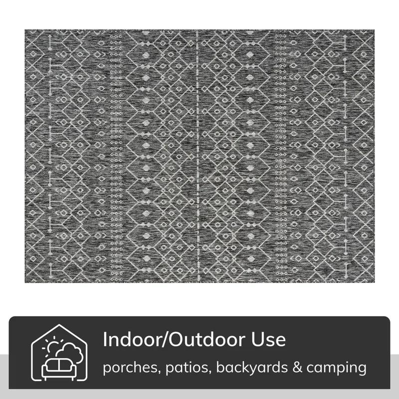 Union Rustic Marshanna Gray Rug