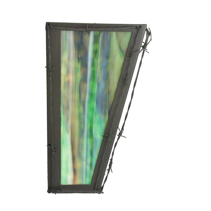 Meyda Lighting Rustic Lodge Flush Mounted Sconce