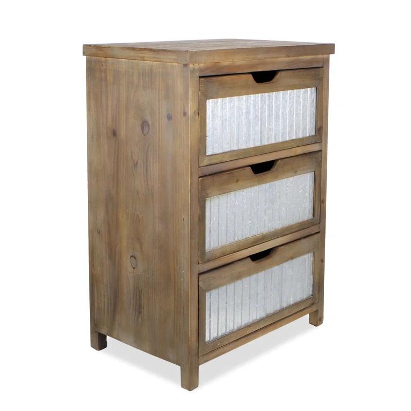 Ophelia & Co. Maynard Solid Wood Accent Chest