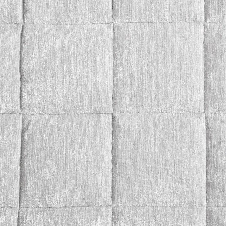 Vera Wang Vera Wang Chenille Box Solid Reversible Quilt Set