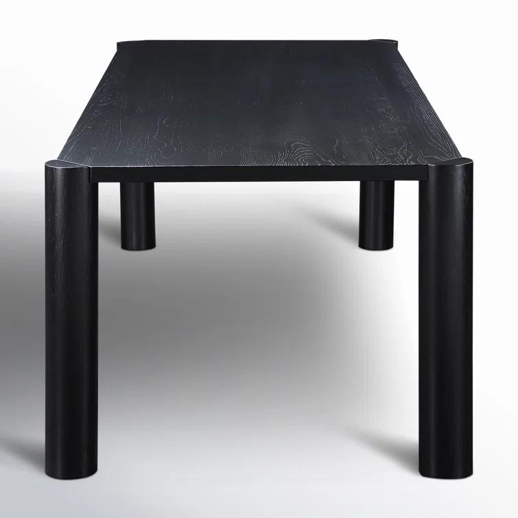 Kirk Dining Table - Black / 96"W