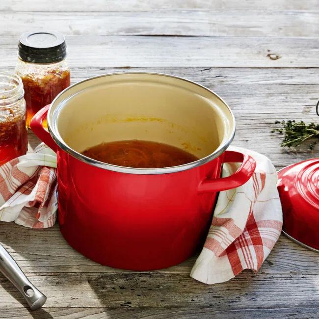 Le Creuset ® Sea Salt 8-Qt. Enameled Stockpot