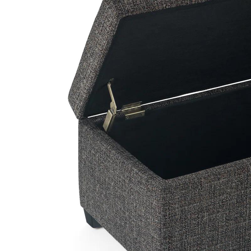 Simpli Home Avalon Storage Ottoman Bench,Assembled