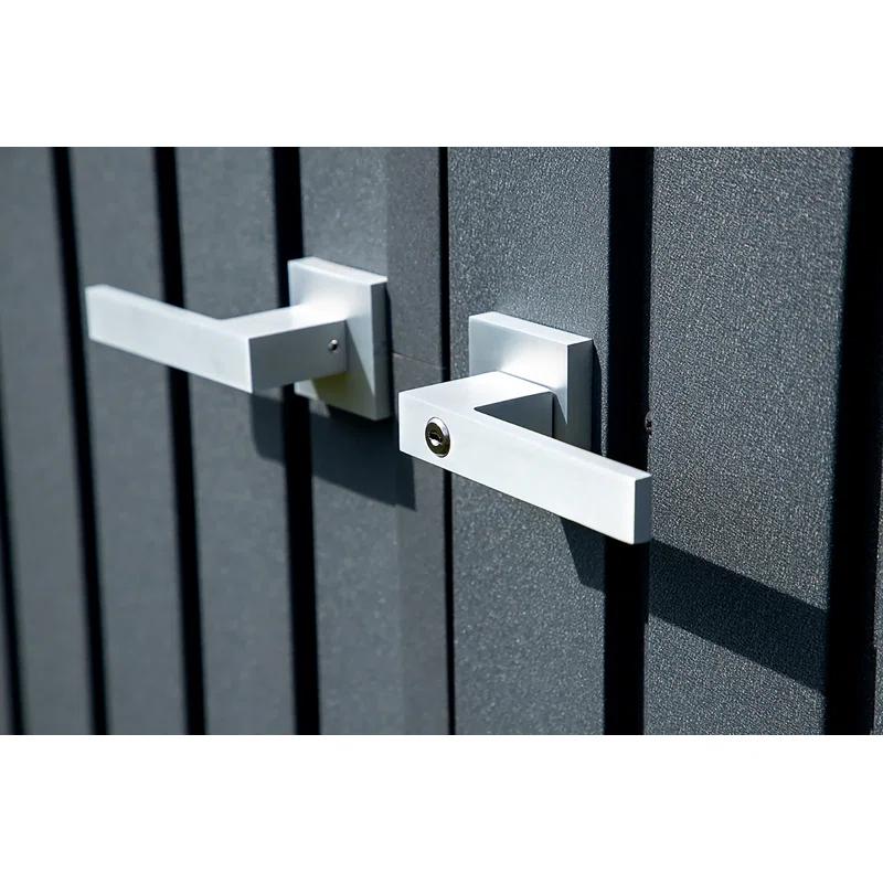 Arrow Elite 12 ft. W x 12 ft. D Galvalume Steel Storage Shed