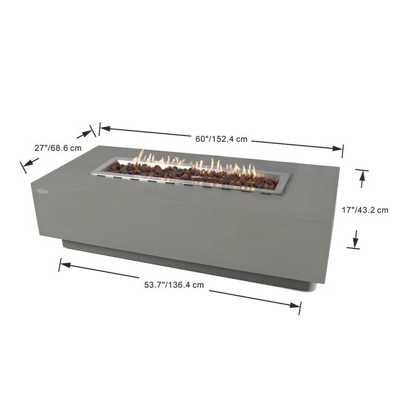Granville Concrete Fire Table
