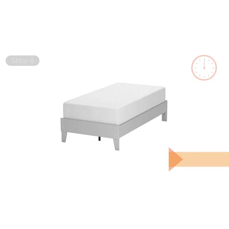 Signature Design by Ashley Ikidz Coral Twin Mattress And Pillow