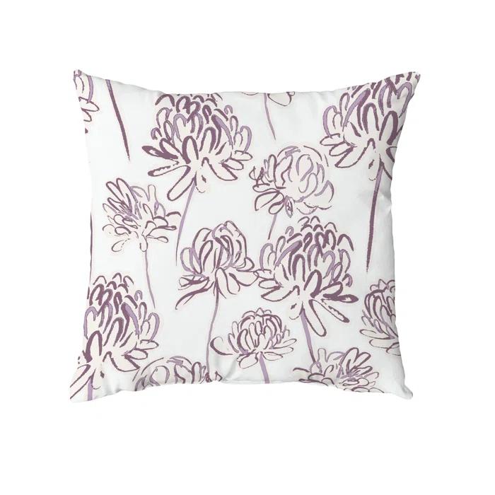 e by design Floral Reversible Throw Pillow