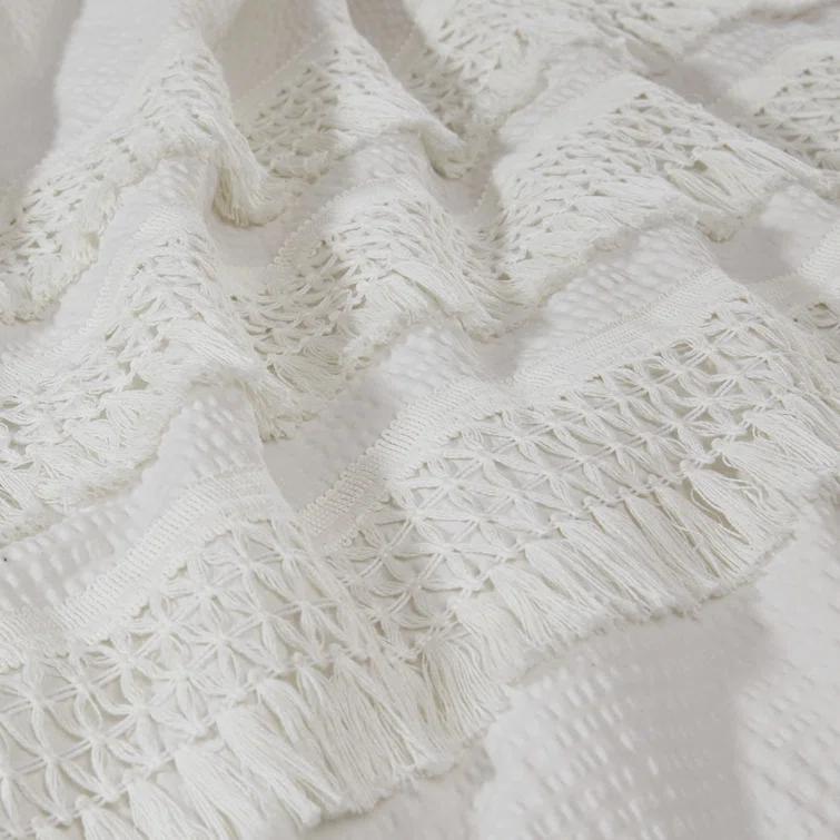 Kelly Clarkson Home Hugo Cotton Seersucker Duvet Cover Set