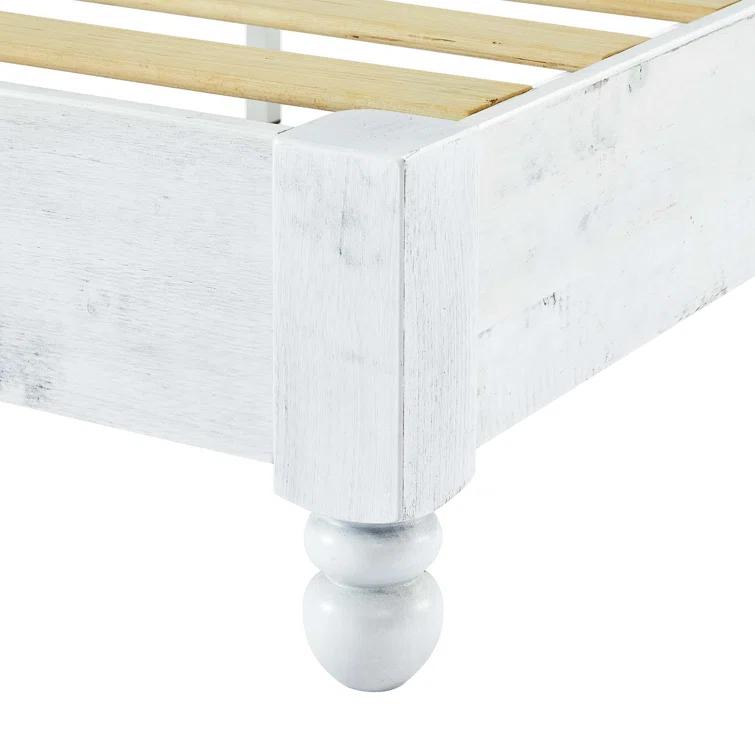 Millwood Pines 12" Wood Bed Frame