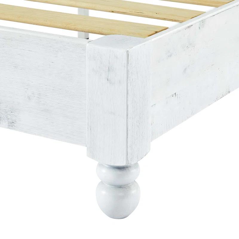 Millwood Pines 12" Wood Bed Frame