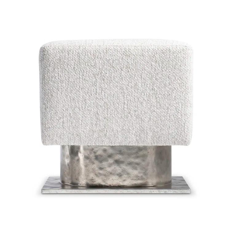 Bernhardt Prado Aluminum Accent Stool