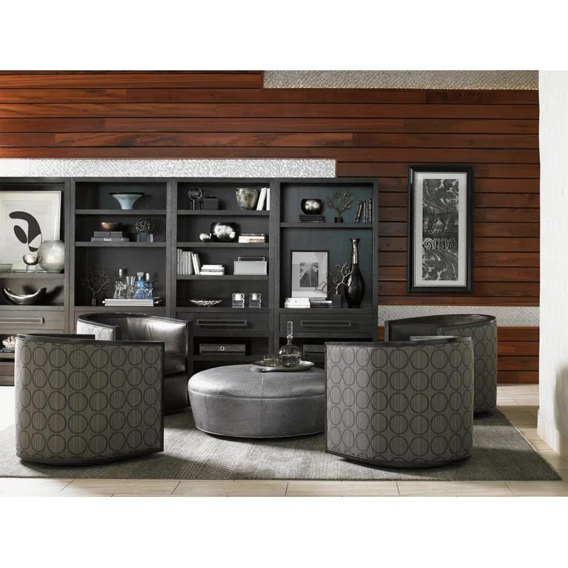 Lexington Claudia Leather Ottoman