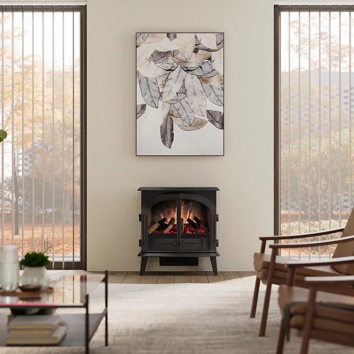 Modern Ember Modern Ember Harlowe 26-in Smart Electric Fireplace Stove Heater