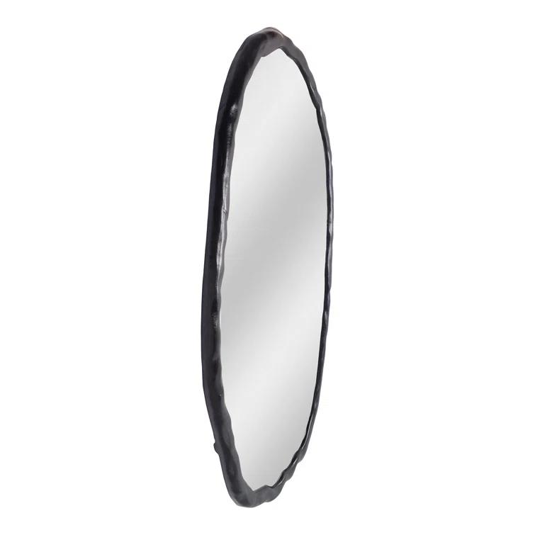 Rogelio Oval Mirror - Black